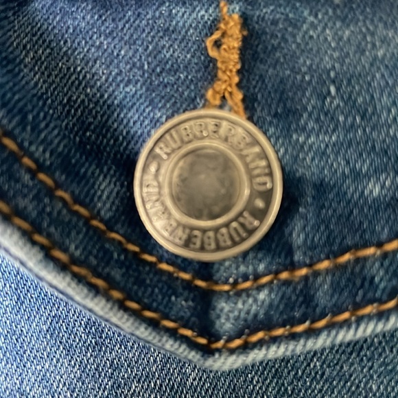 Women’s size extra large rubberband denim jacket - Picture 3 of 13